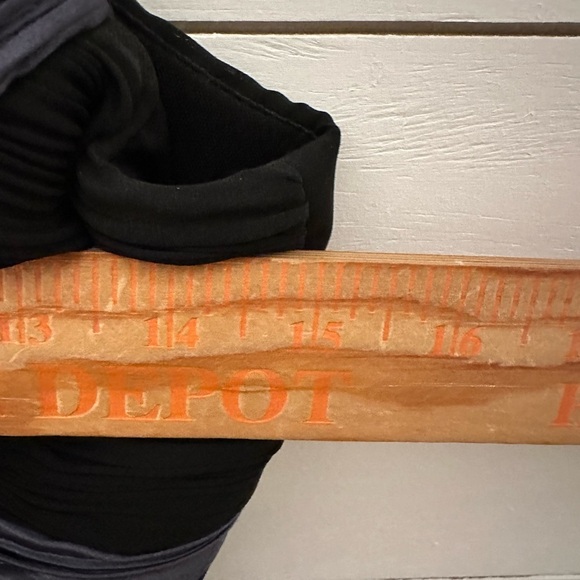 Y2K Vintage black babydoll Dressbarn midi prom party woman evening dress 10 - Picture 10 of 14